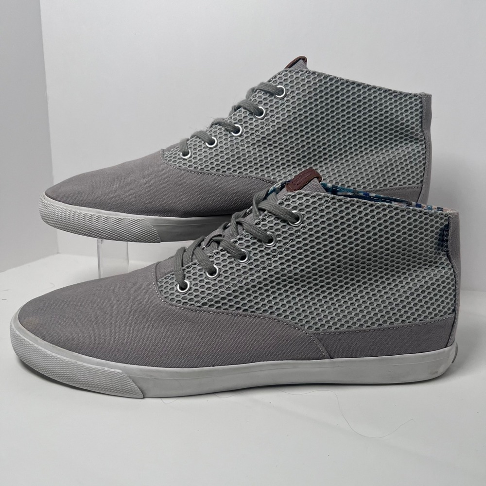 Ben Sherman High Top Sneakers Mens 13 Chukka Casual‎ Shoes Comfort Gray
